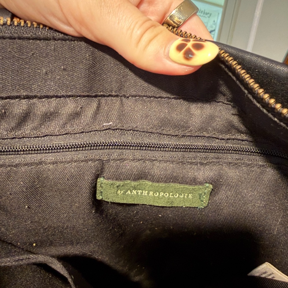 Anthropologie Black Purse - Picture 3 of 6
